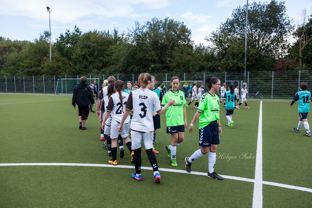 Bild 397 - B-Juniorinnen Wedel - St. Pauli : Ergebnis: 1:2